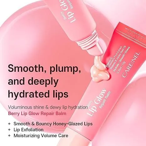 Восстанавливающий витаминный бальзам для губ Berry Lip Glow Repair Balm 10г | Москосметикс