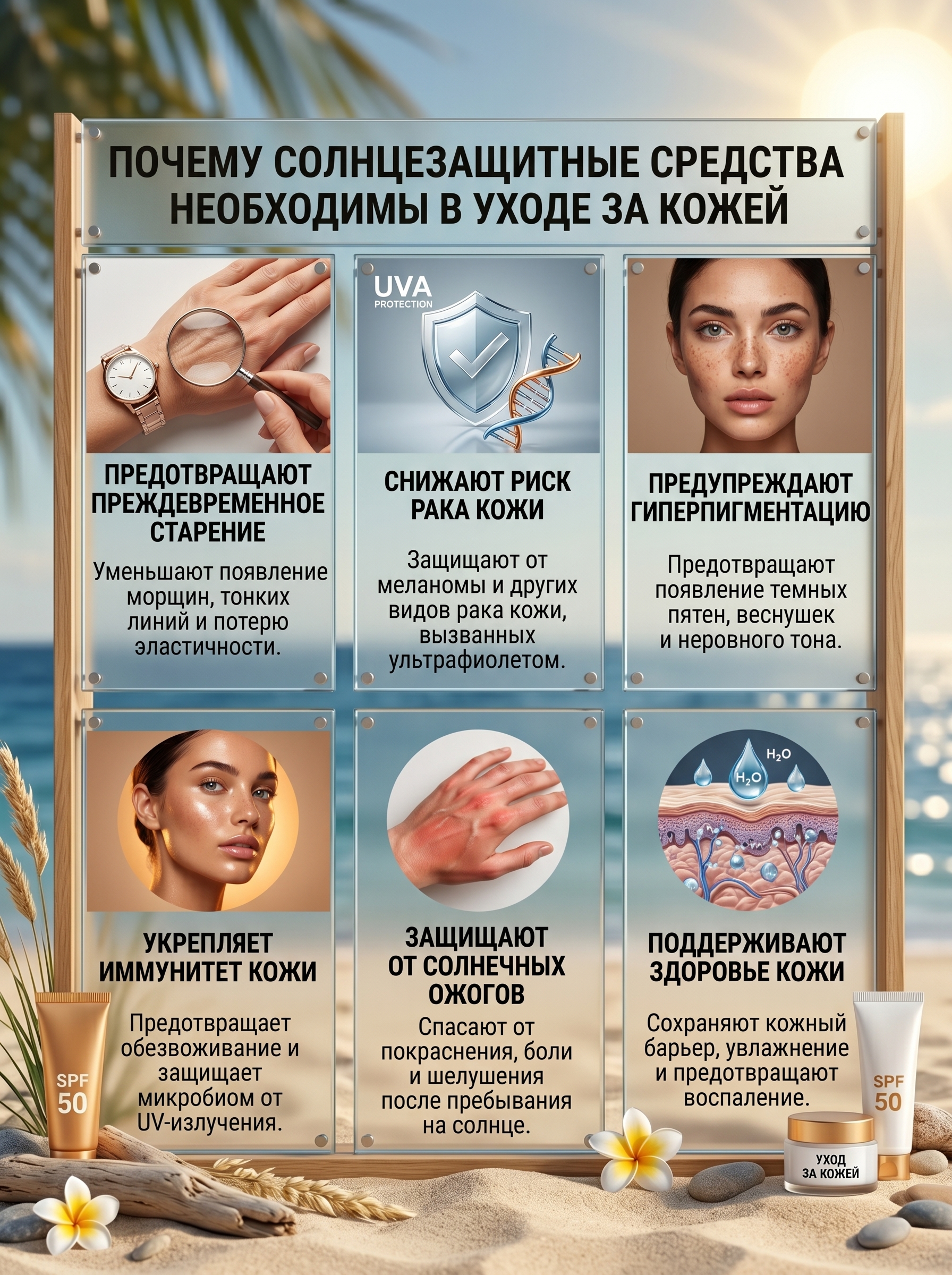 SPF защита кожи