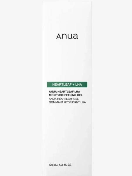 Отшелушивающий пилинг-гель с LHA-кислотой Anua Heartleaf LHA Moisture Peeling Gel 120 мл | Москосметикс