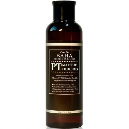 Пептидный тонер с матриксилом и аргирелином Cos De BAHA M.A Peptide Facial Toner 200 мл. | Москосметикс