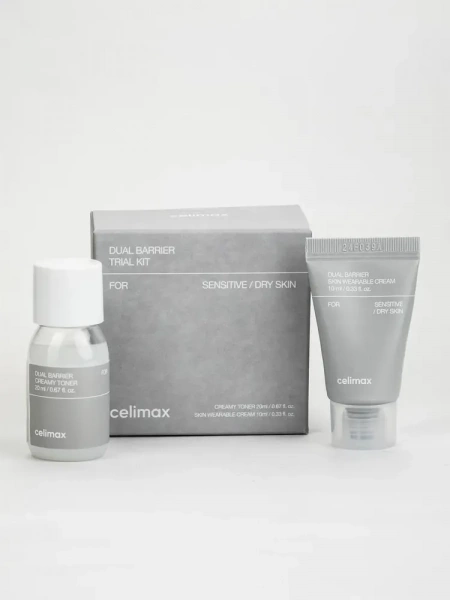 Набор миниатюр Celimax Dual Barrier Trial Kit для восстановления и увлажнения кожи | Москосметикс