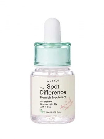 Локальная сыворотка от акне с 2% ниацинамида AXIS-Y Spot the Difference Blemish Treatment 15 мл | Москосметикс