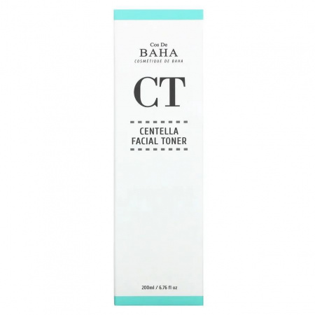 Успокаивающий тонер тоник для лица для чувствительной кожи Cos De Baha CT Centella Facial Toner 200 мл. | Москосметикс