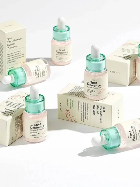 Локальная сыворотка от акне с 2% ниацинамида AXIS-Y Spot the Difference Blemish Treatment 15 мл | Москосметикс