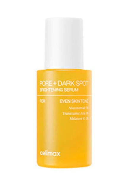 Отбеливающая сыворотка для лица против пигментации/ CELIMAX PORE + DARK SPOT BRIGHTENING SERUM 30ml | Москосметикс