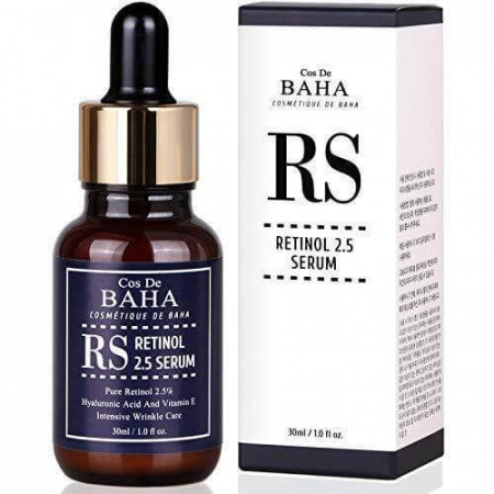 Омолаживающая сыворотка для лица с ретинолом/ корейская косметика Cos De BAHA Retinol 2,5 Serum, 30 мл. | Москосметикс